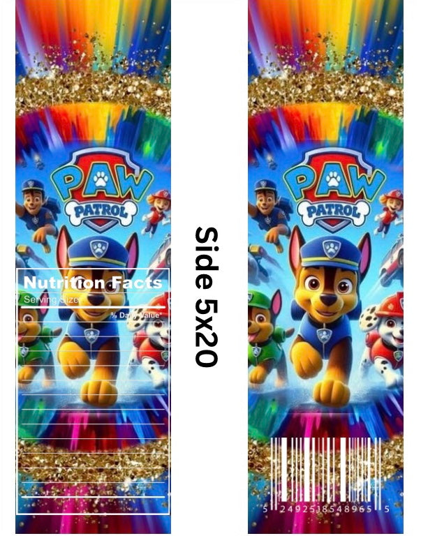 Paw Patrol Vending Machine Gift Box Template