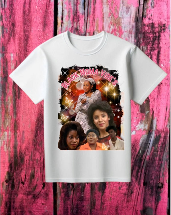 Popular Tv Black Momas T shirt Design