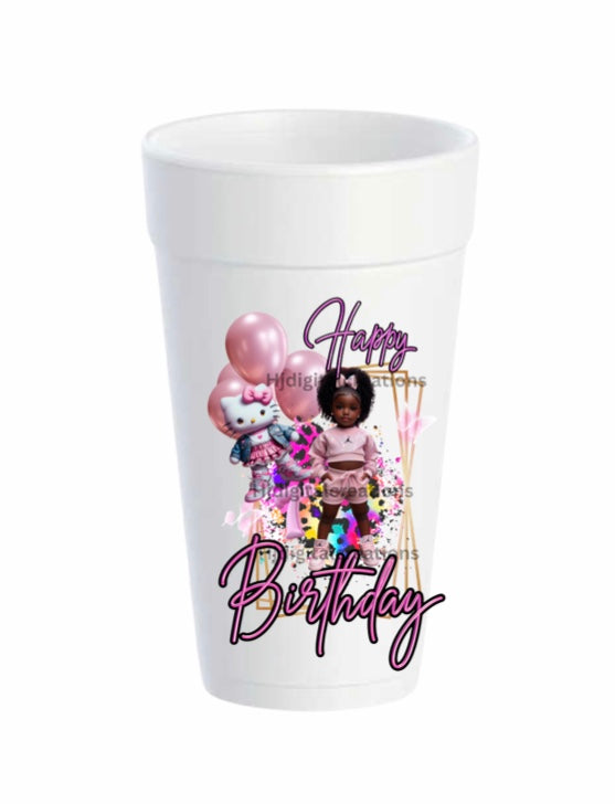 Kids Party Favor Cup templates