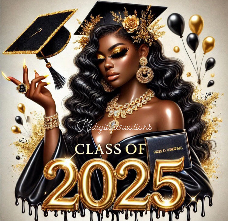 Class of 2025 graduation Digital image (10) Bundle