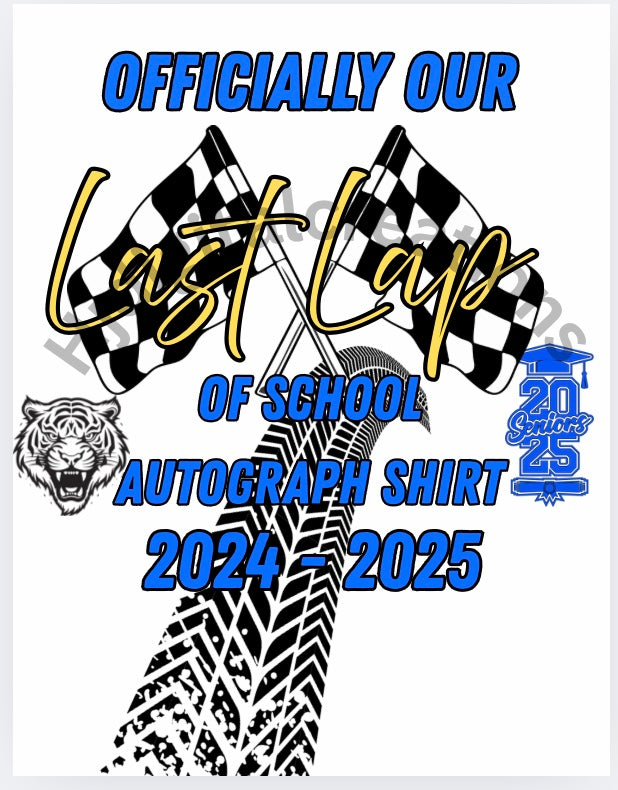 Graduation Autograph T shirt Template