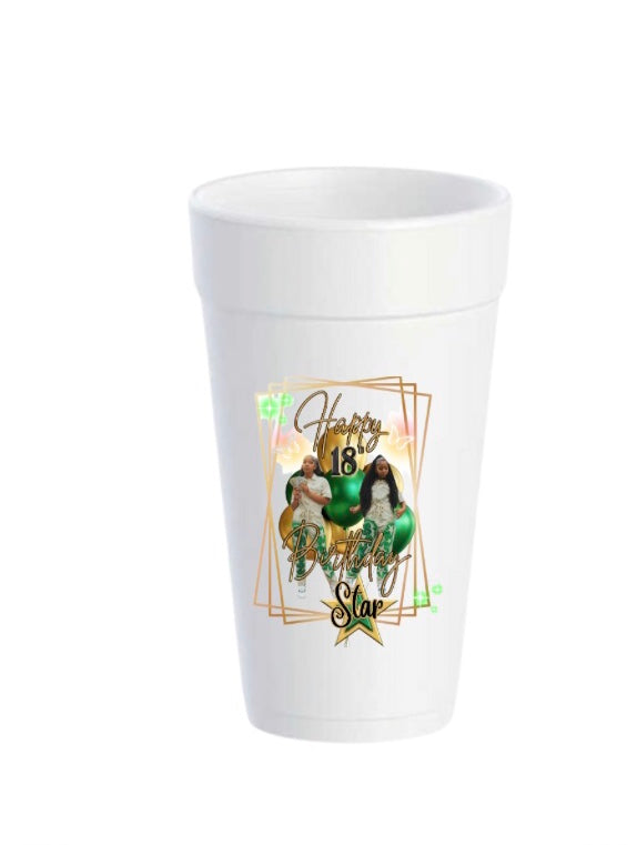 Birthday and Graduation cup template bundle (8)