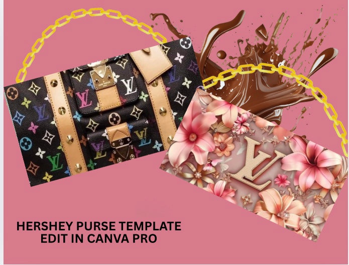 Hershey purse template