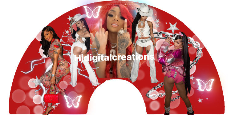 Clack Fan Glorilla Template