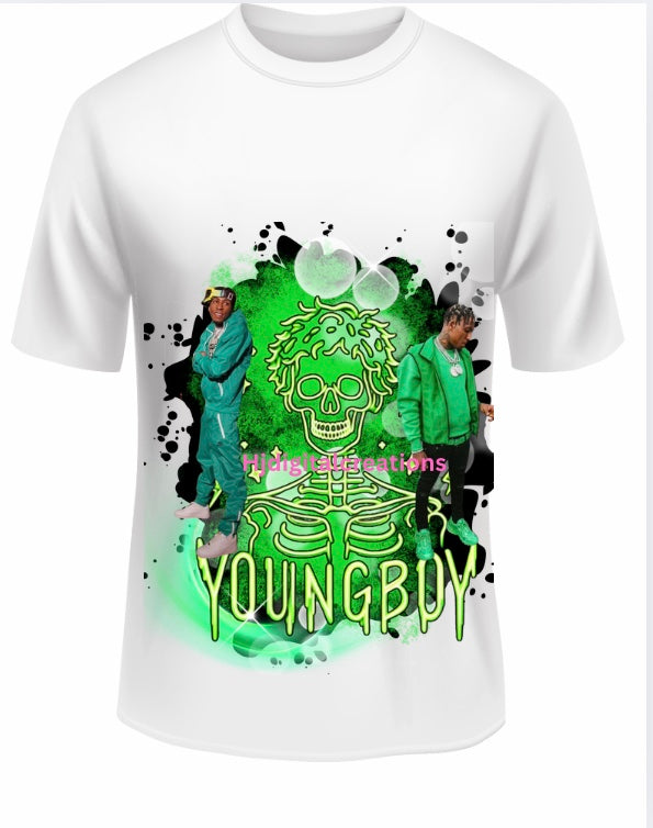 Bootleg NBA YOUNGBOY T shirt Design (5)