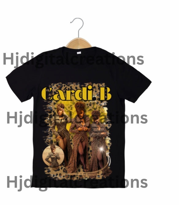 Cardi B T shirt Desgin