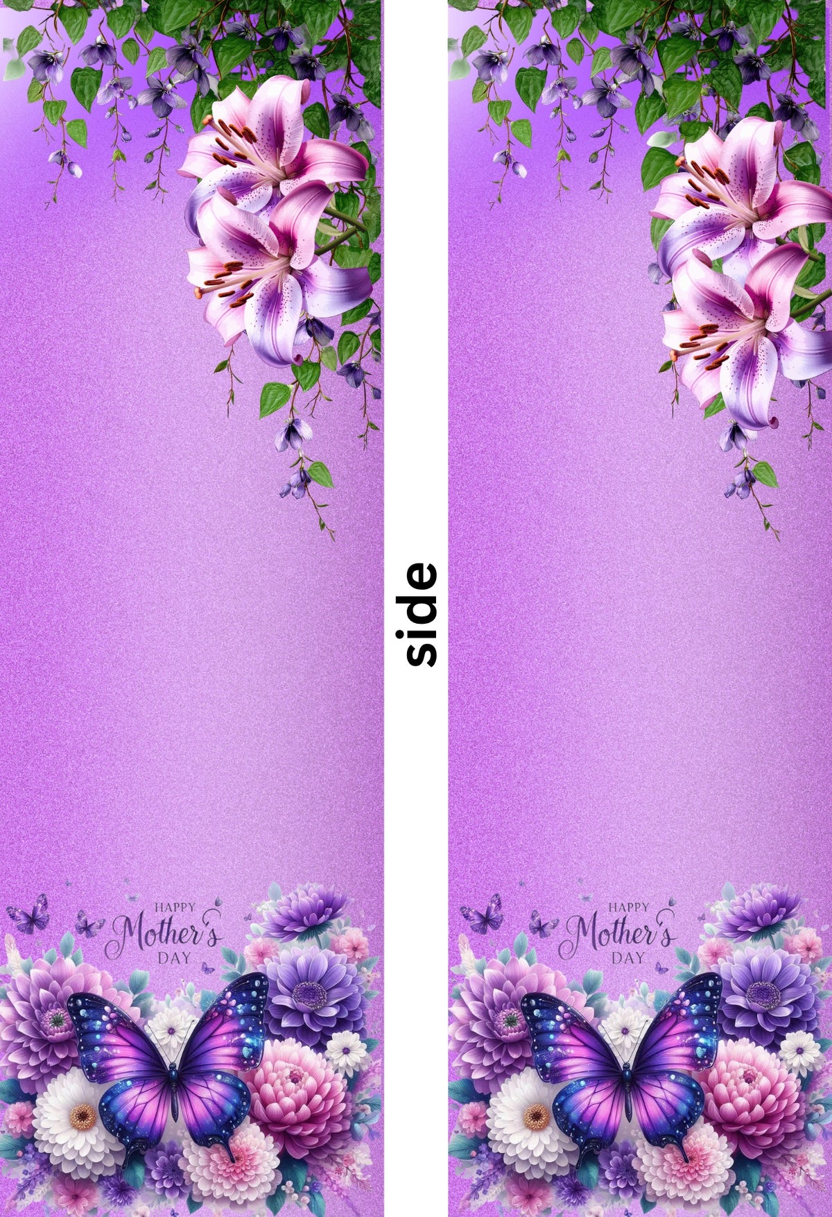 Mothers Day Luxury Perfume Gift Box template