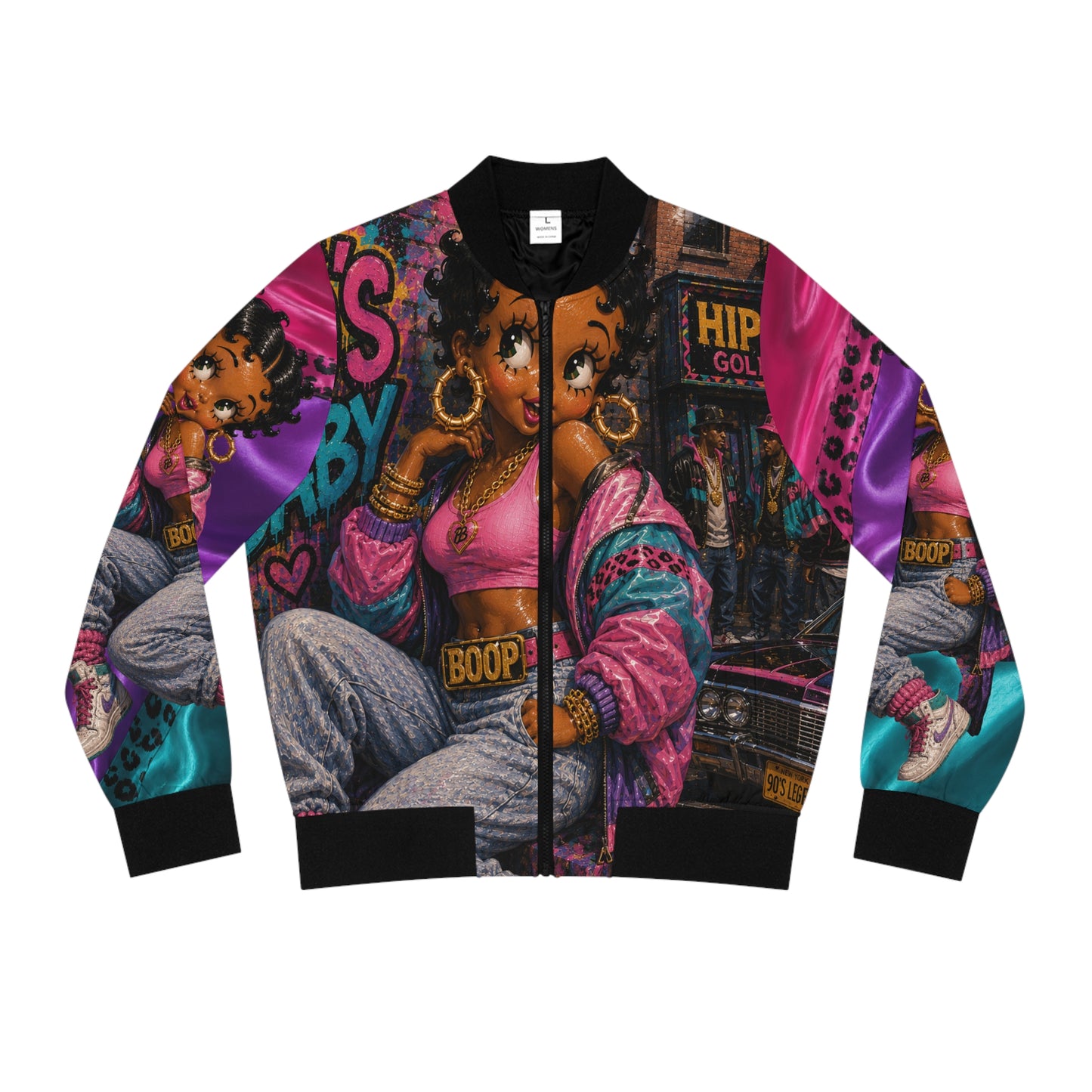 Retro Betty Boop Bomber Jacket