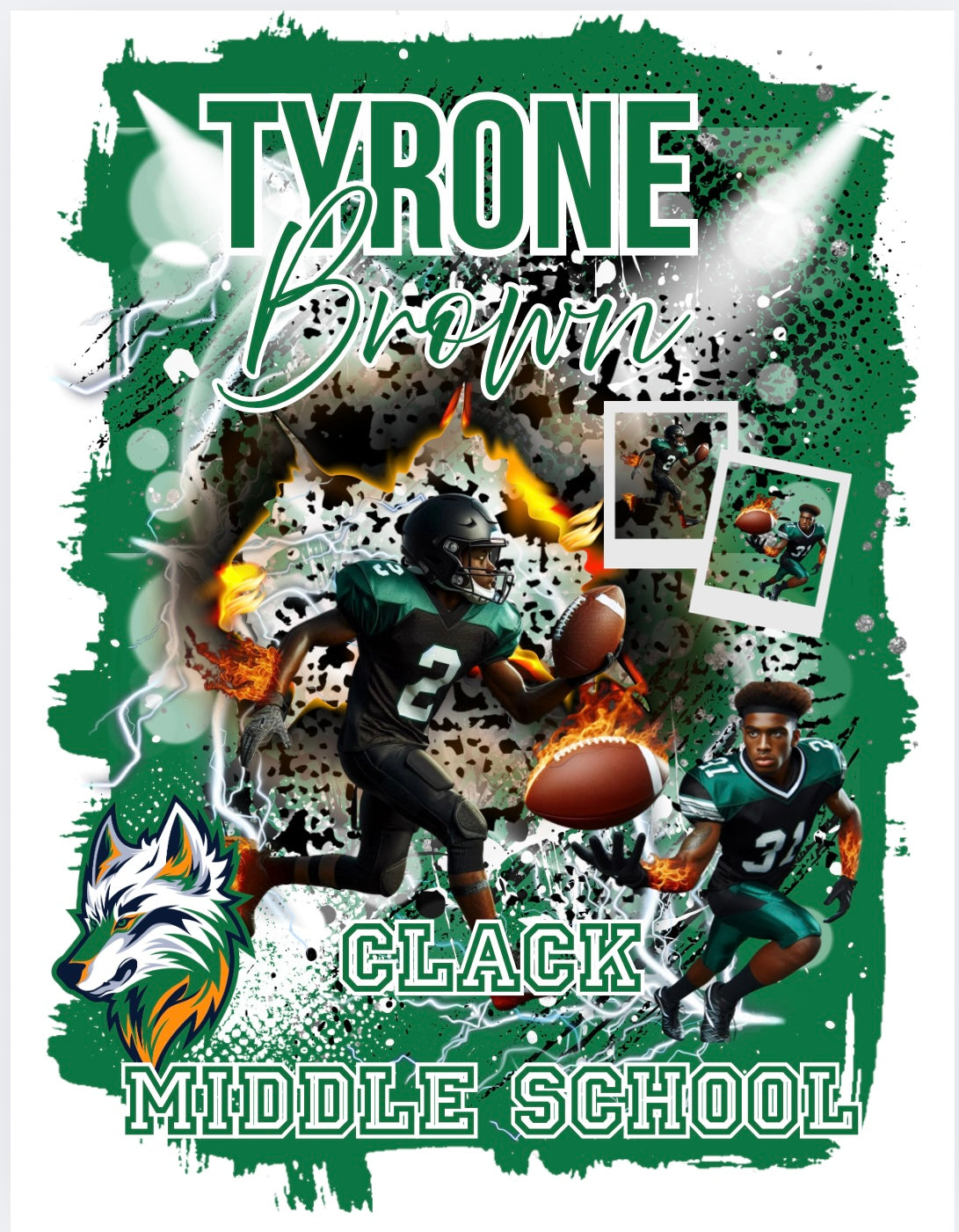 Football T shirt Bundle