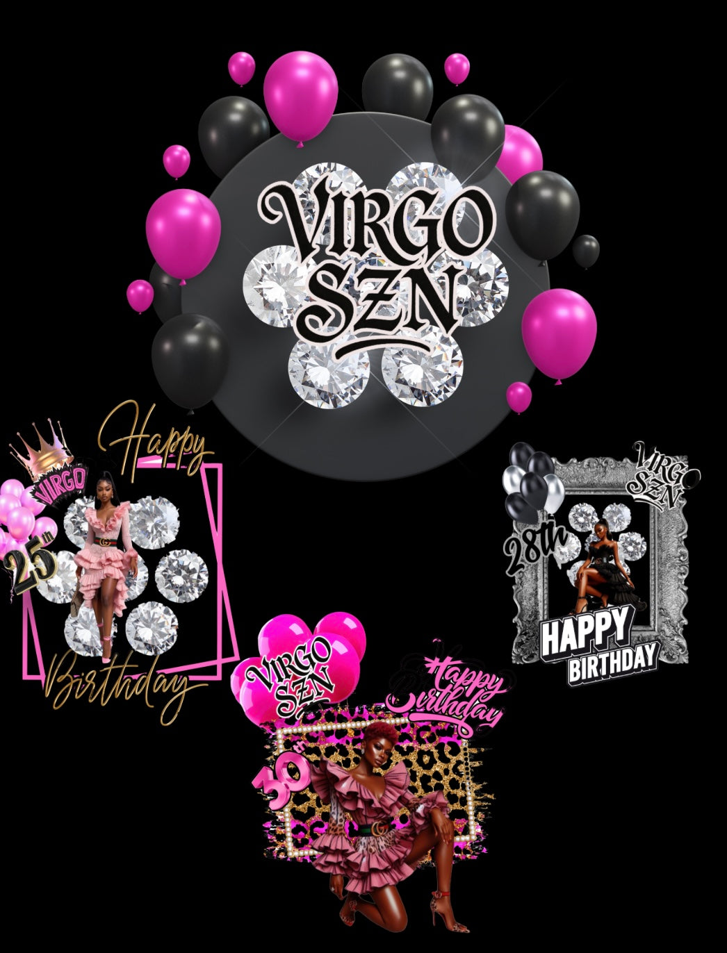 Party Favor Cup Template Bundle