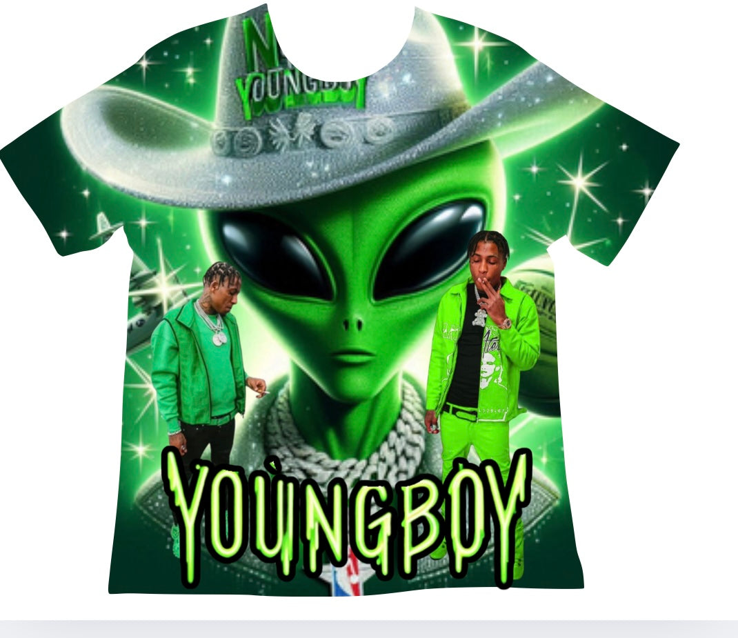 Youngboy AOP t shirt template