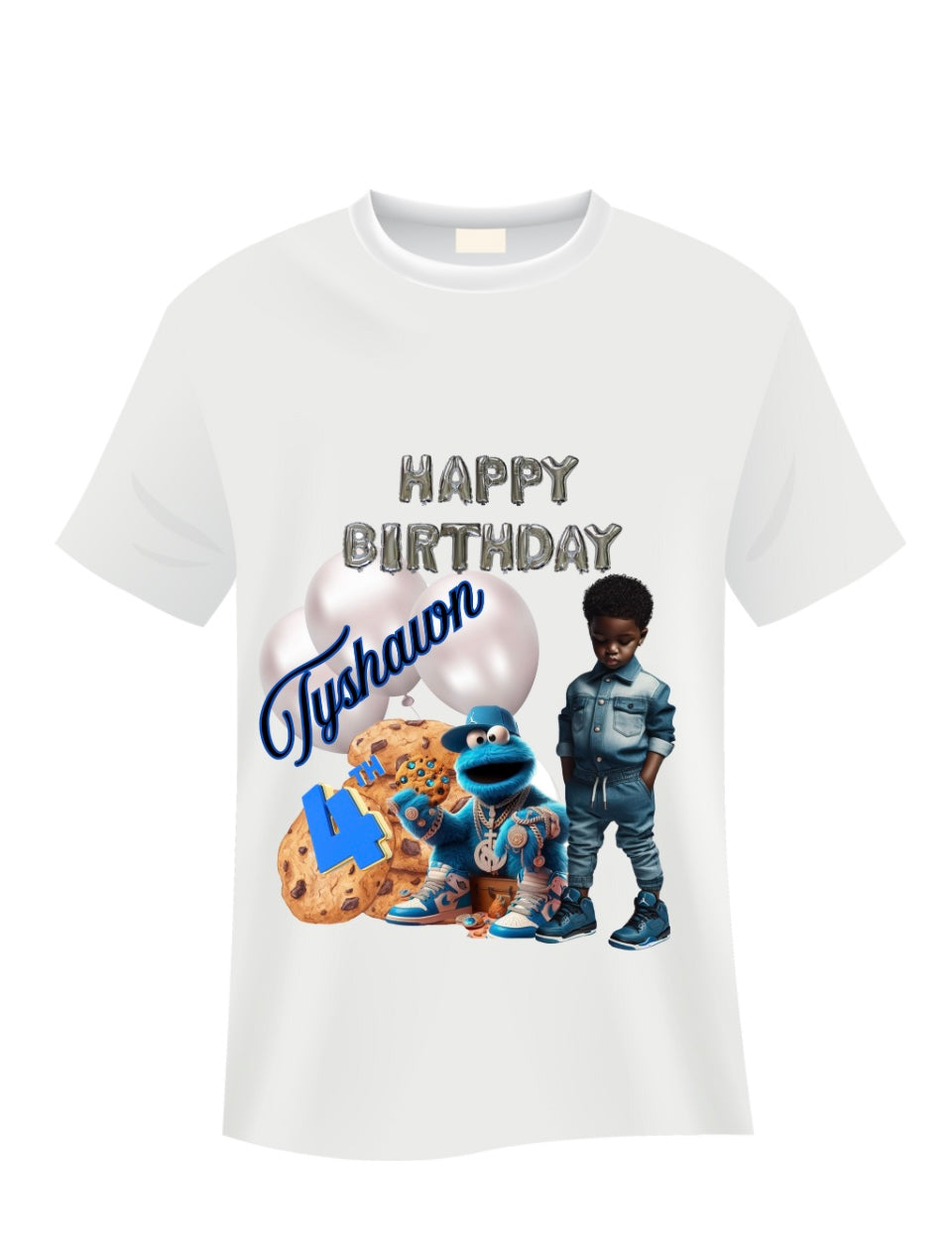 Cookie Monster Birthday Party Favor Bundle (7)