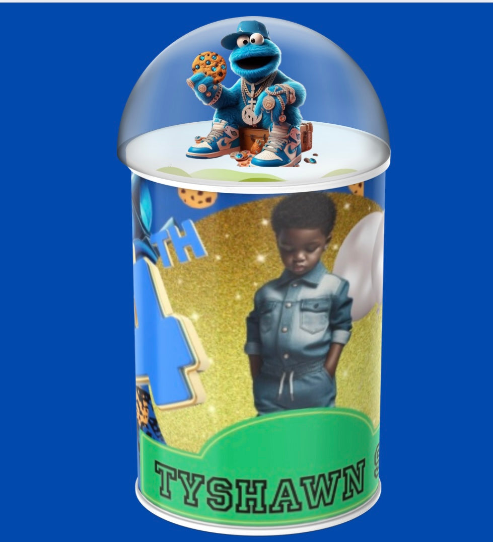 Cookie Monster Birthday Party Favor Bundle (7)