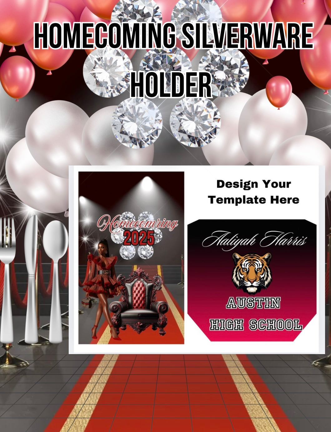 Silverware holder Bundle template