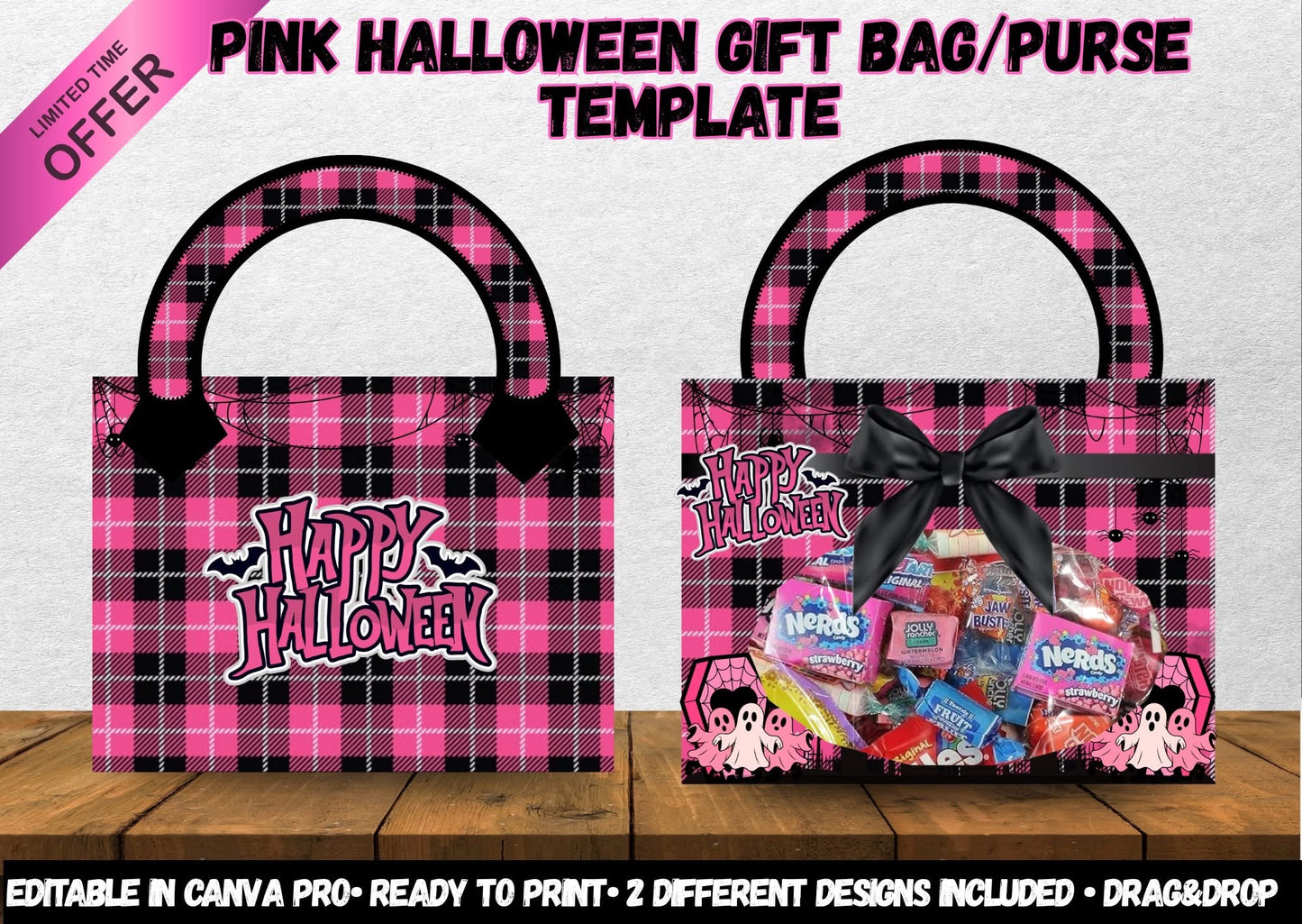 Halloween Handbag treat box