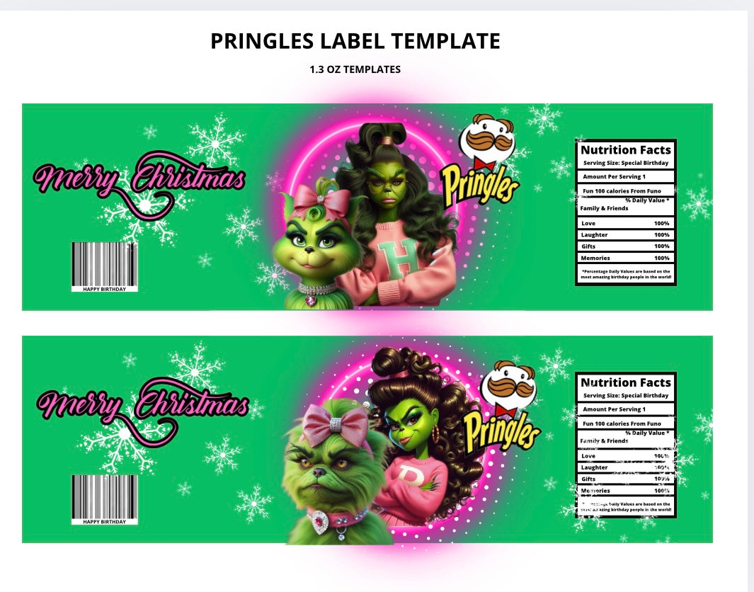 Pringle Template