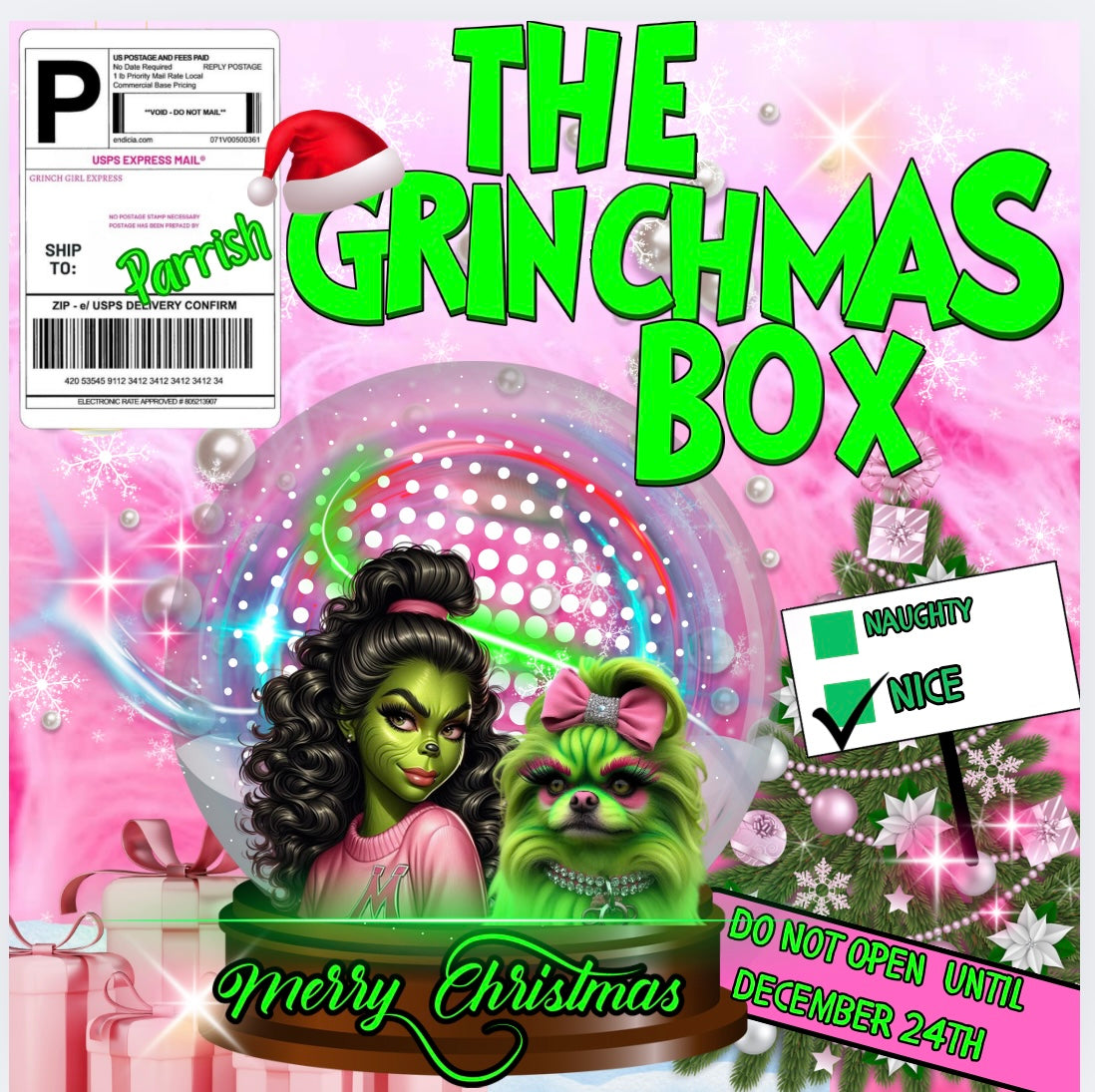 The Christmas Eve Box Template