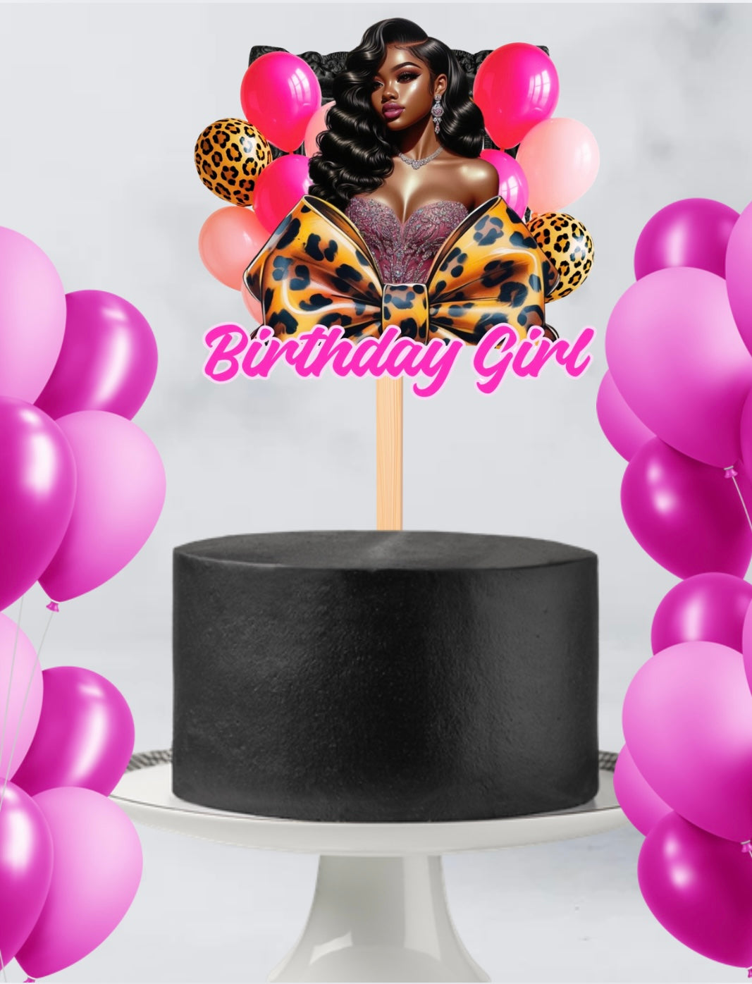 Birthday Cake Toppers Template