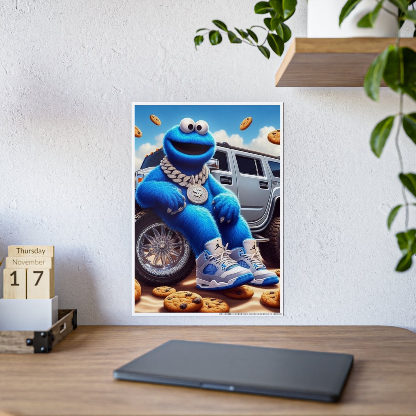 Cookie Monster Gloss Posters