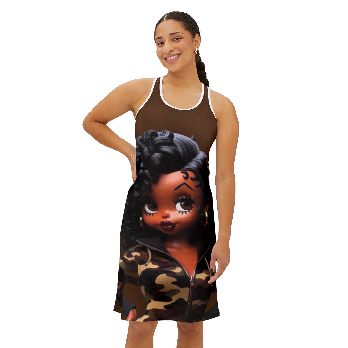 Betty Boop Women's Racerback Dress (AOP)