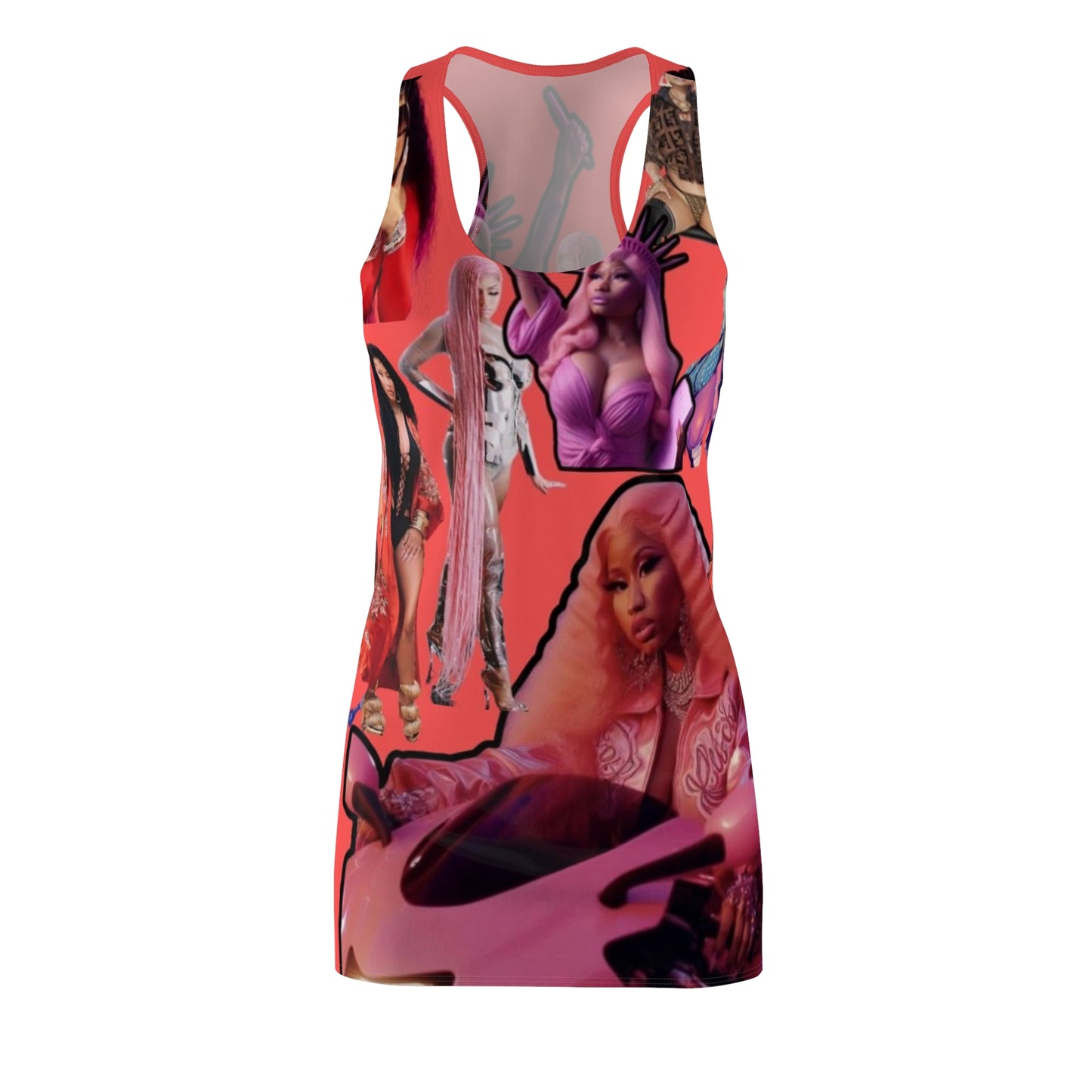 Nicki Minaj Women's Cut & Sew Racerback Dress (AOP)