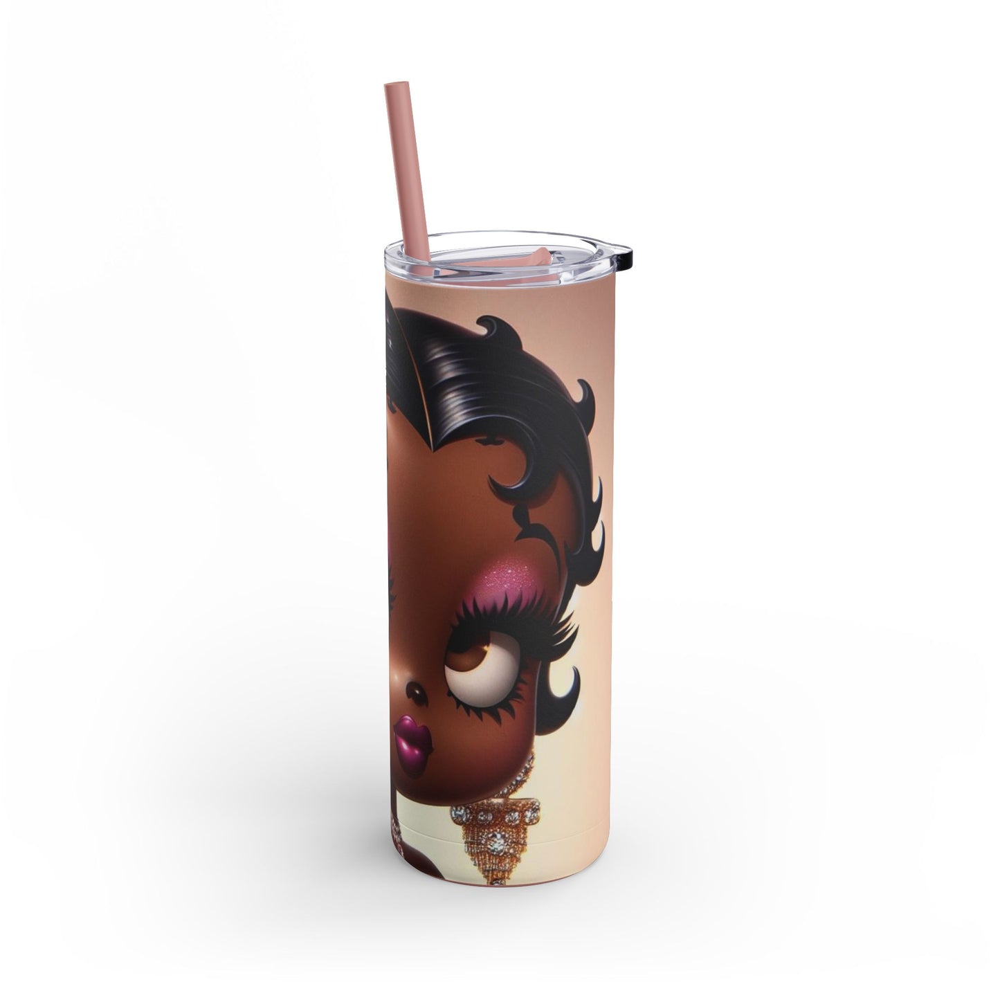 Betty Boop  Skinny Matte Tumbler, 20oz