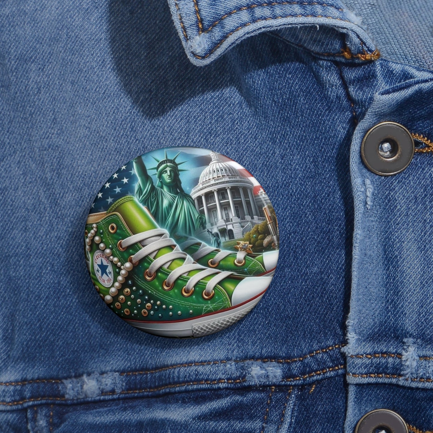 Custom Pin Buttons