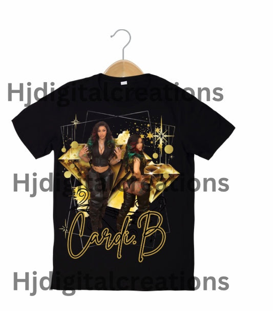 Cardi B T shirt Desgin