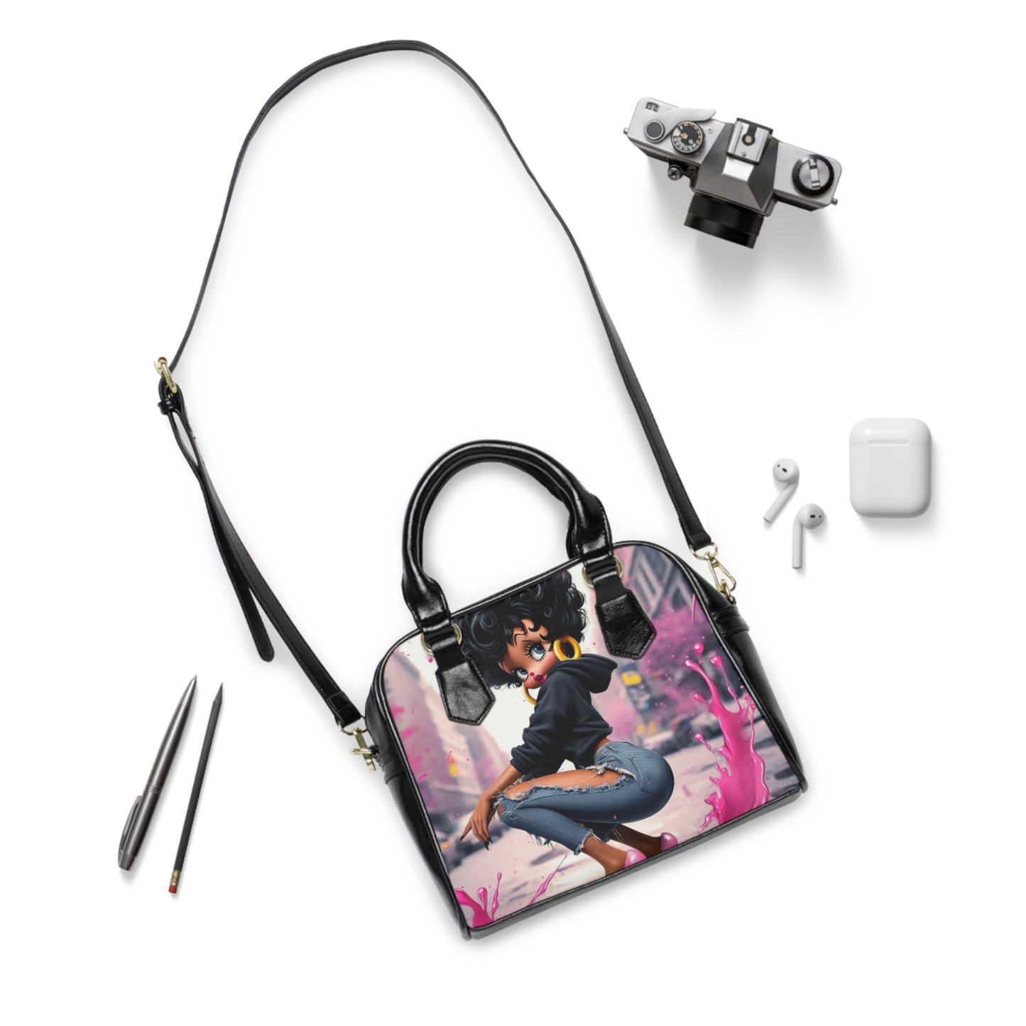 Betty Boop Shoulder Handbag