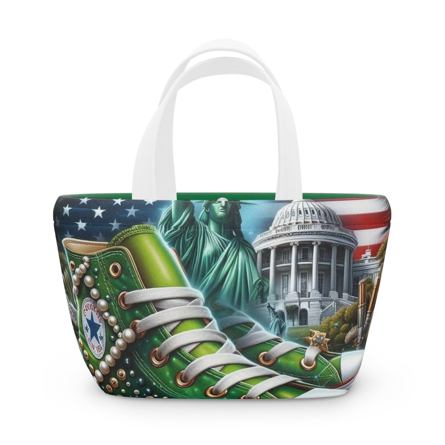 Chucks and Pearls Tote Bag