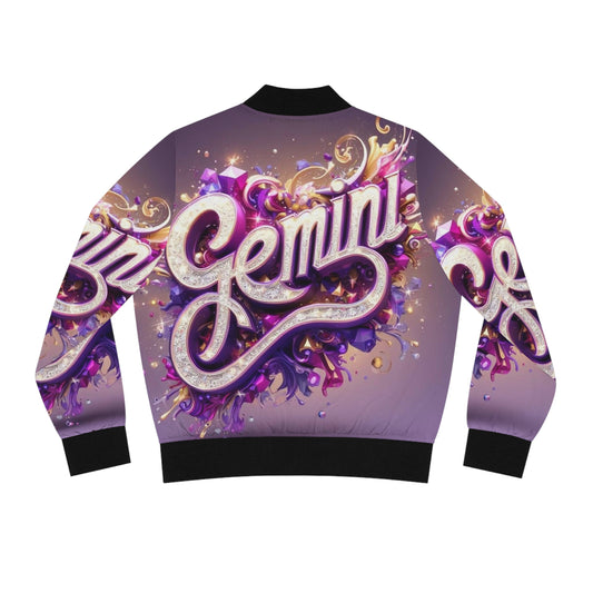 Gemini light weight Women's Bomber Jacket (AOP)