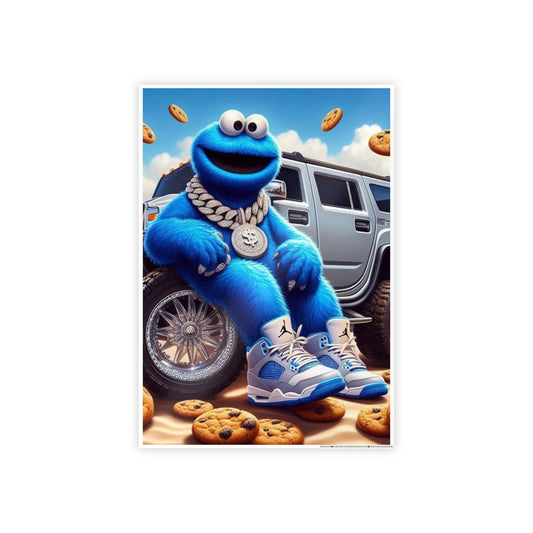 Cookie Monster Gloss Posters