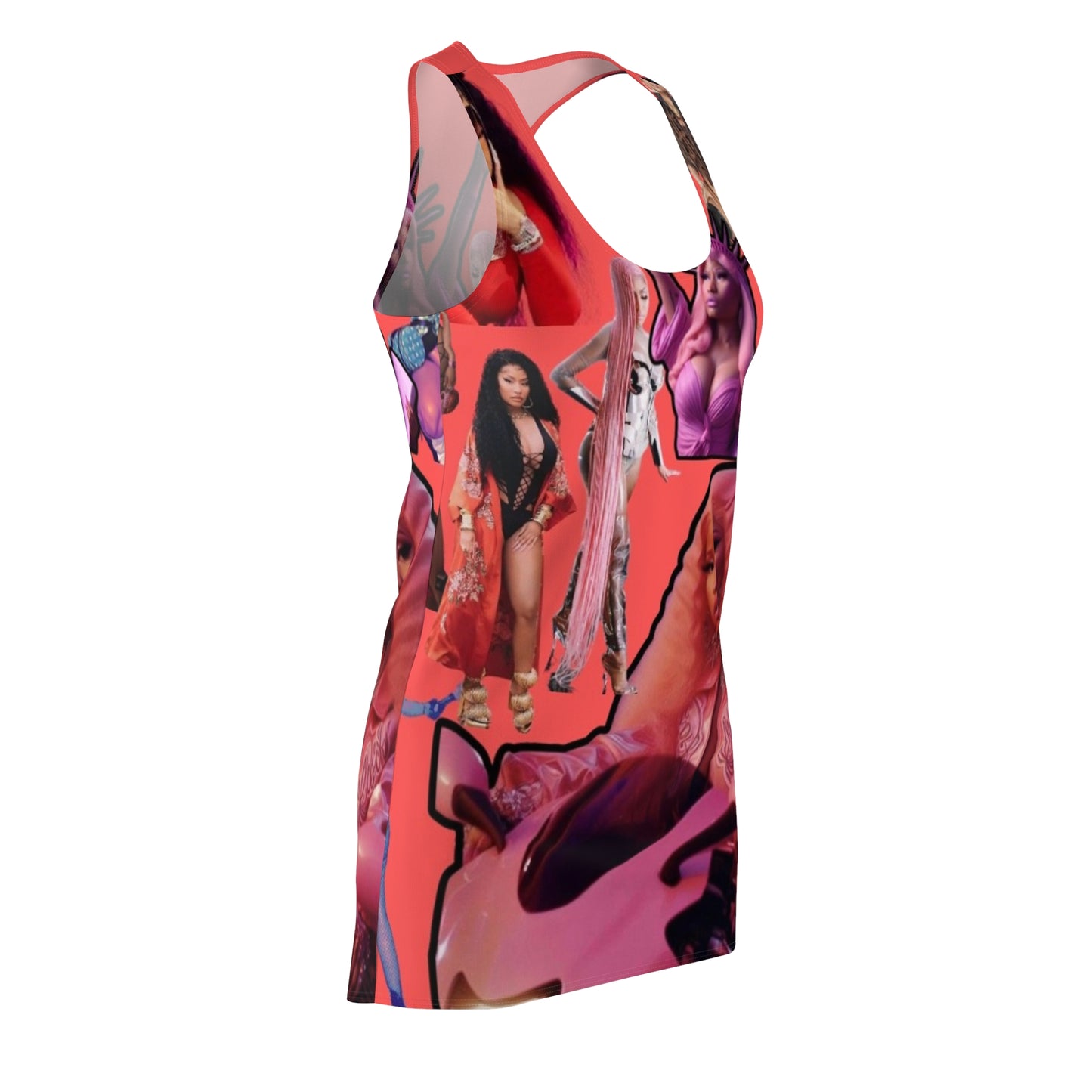 Nicki Minaj Women's Cut & Sew Racerback Dress (AOP)