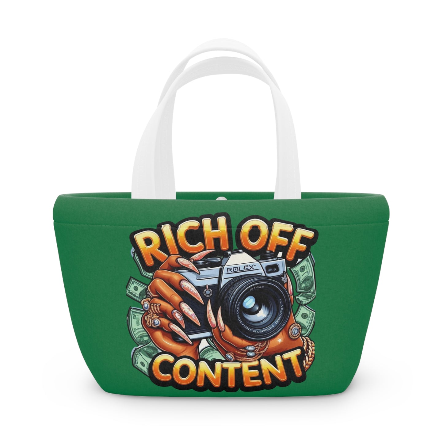 Rich Off Content Tote Bag