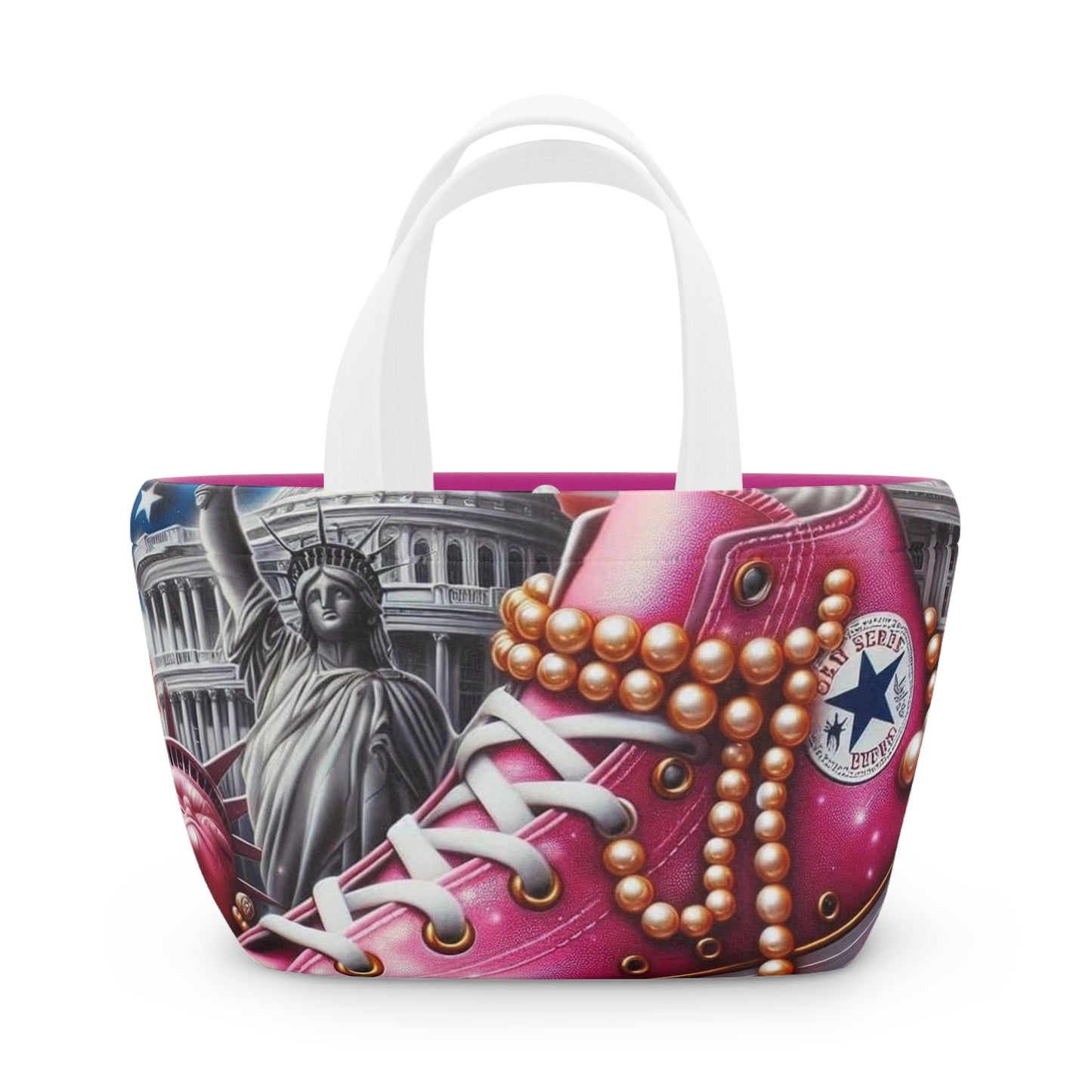 Chucks and Pearls Tote Bag