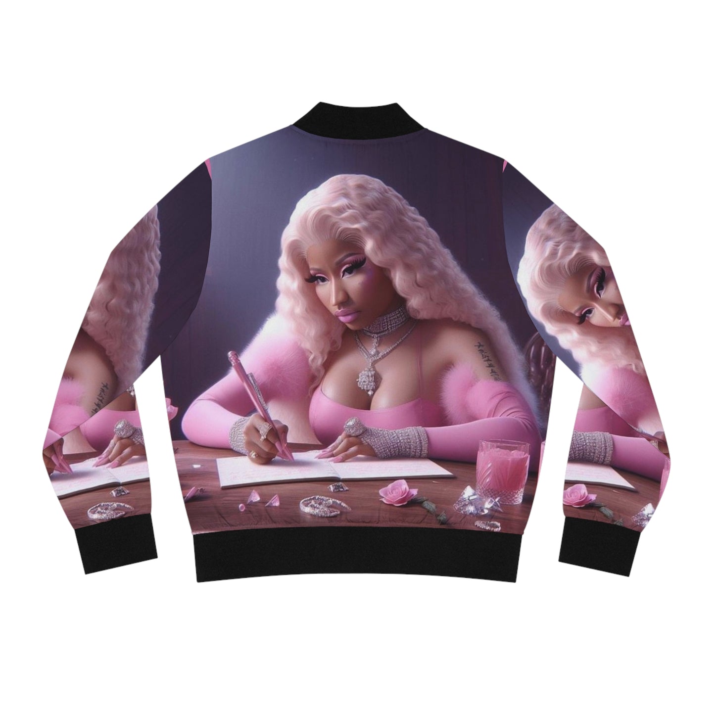 Nicki Minaj Light Weight Women's Bomber Jacket (AOP)