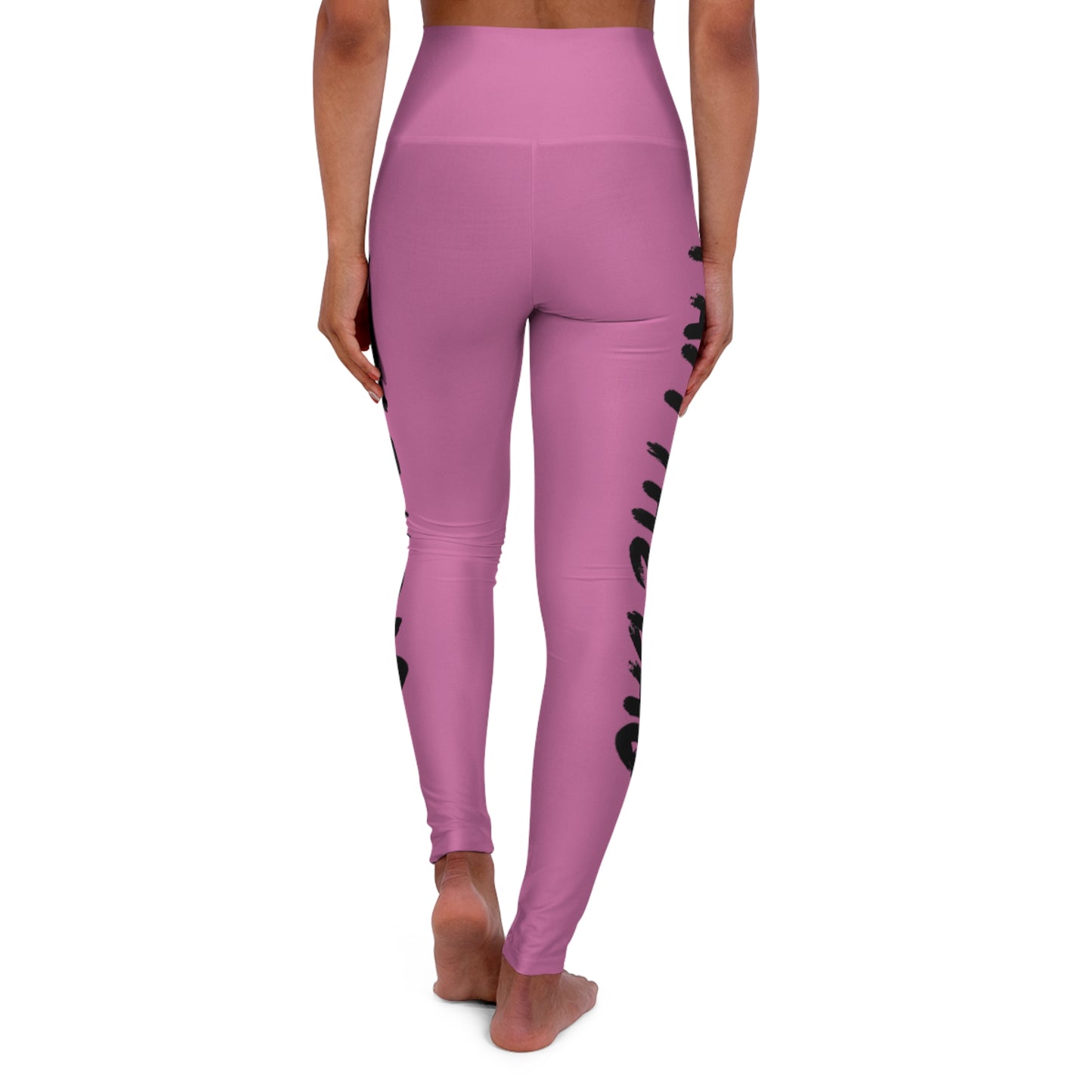 High Waisted Yoga Leggings (AOP)