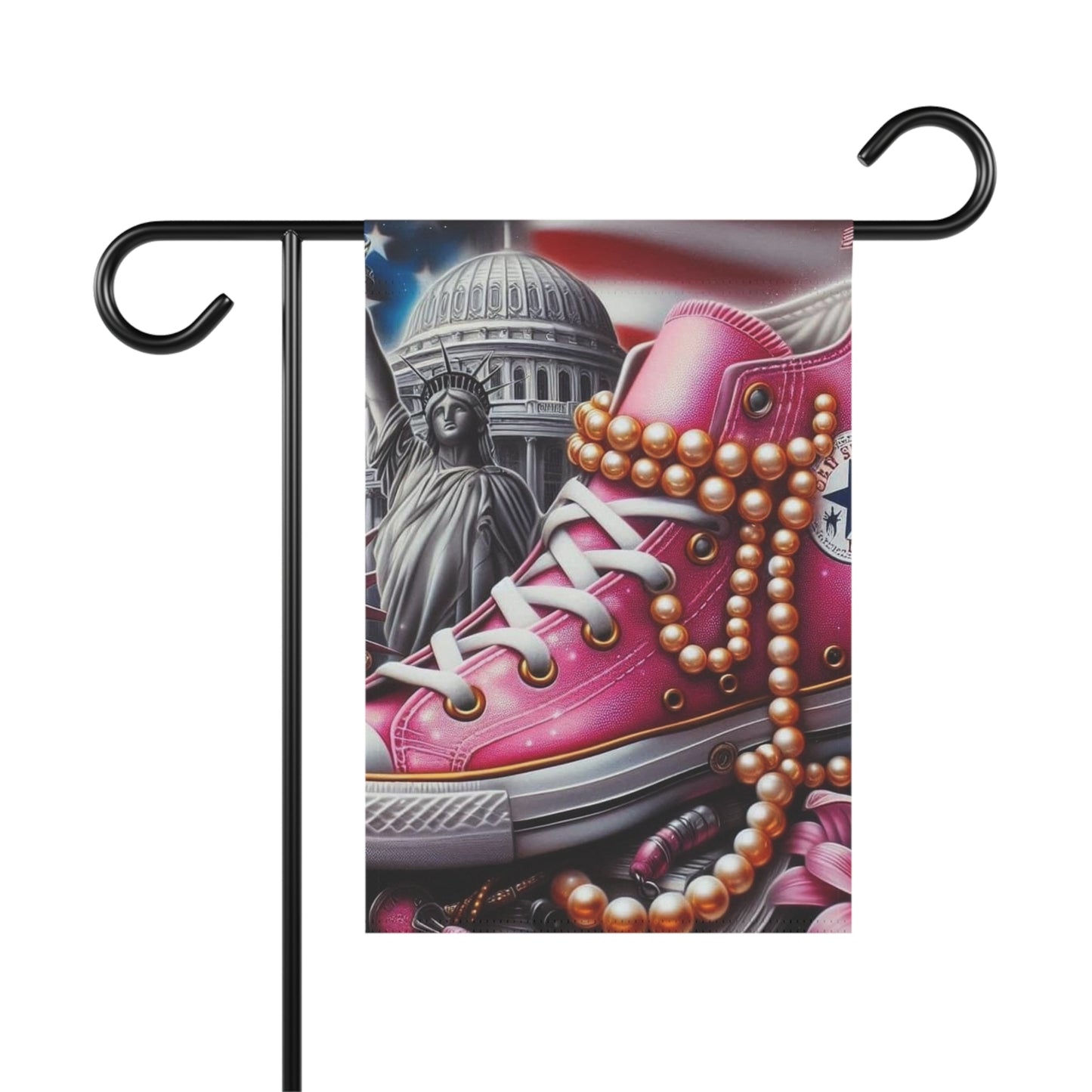 Chucks and Pearls Garden & House Banner