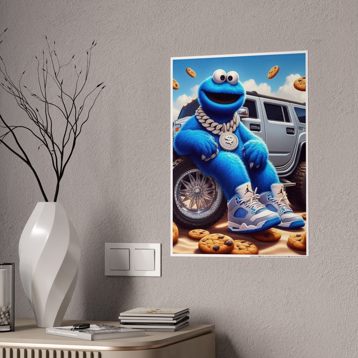 Cookie Monster Gloss Posters