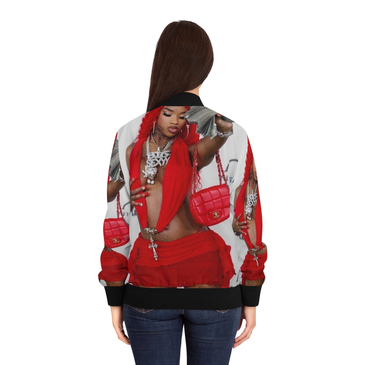 Women's Bomber Jacket (AOP)