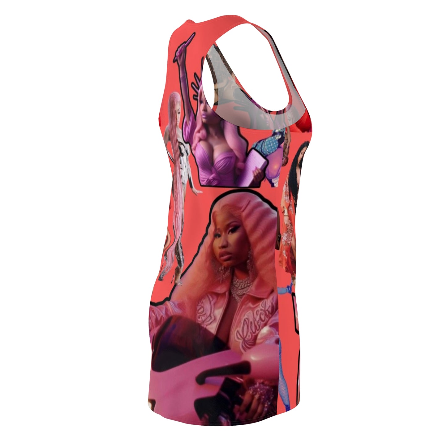 Nicki Minaj Women's Cut & Sew Racerback Dress (AOP)