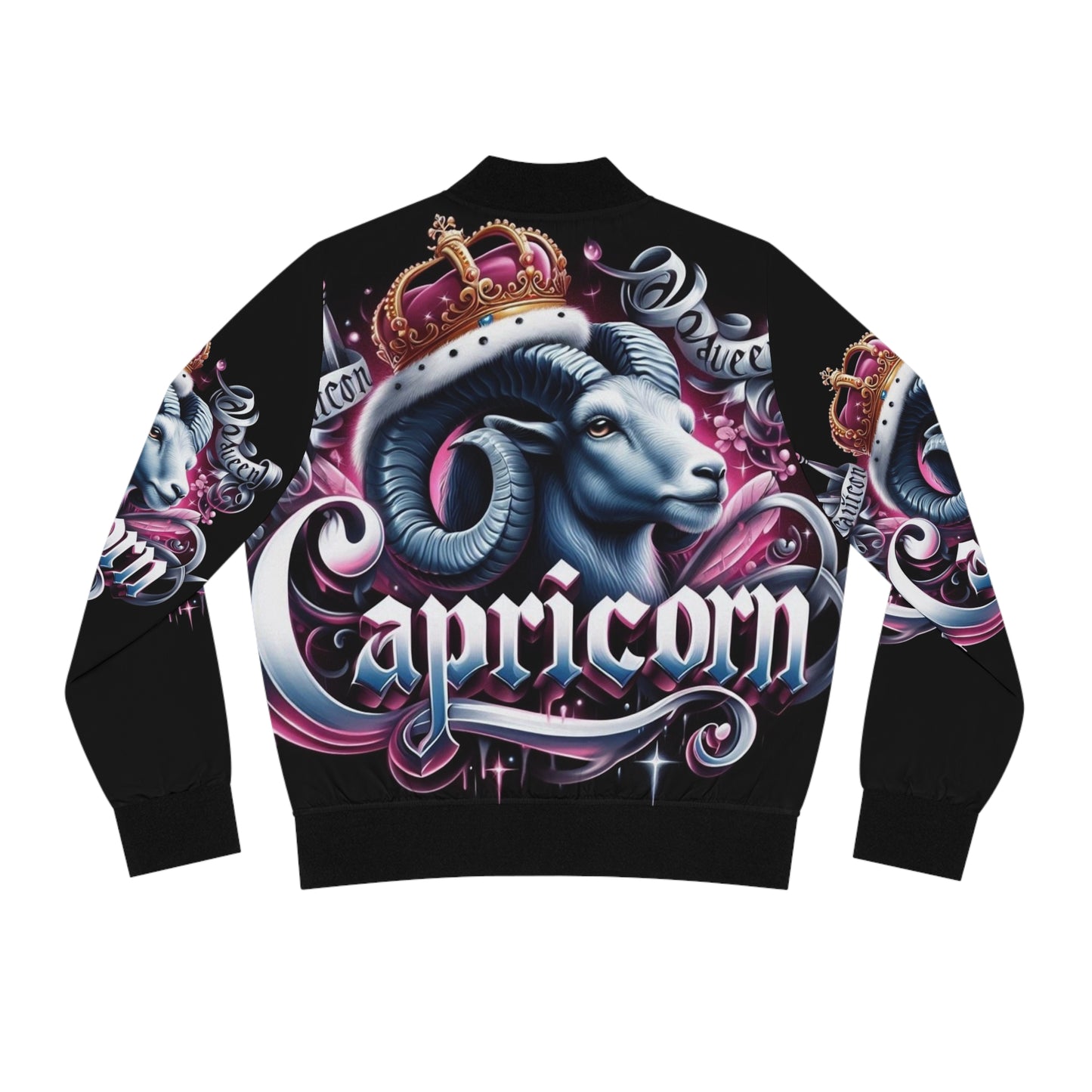 Capricorn Queen Women's Bomber Jacket (AOP)