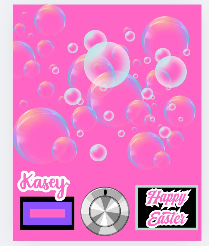 Washing Machine Easter Basket Template Hello Kitty