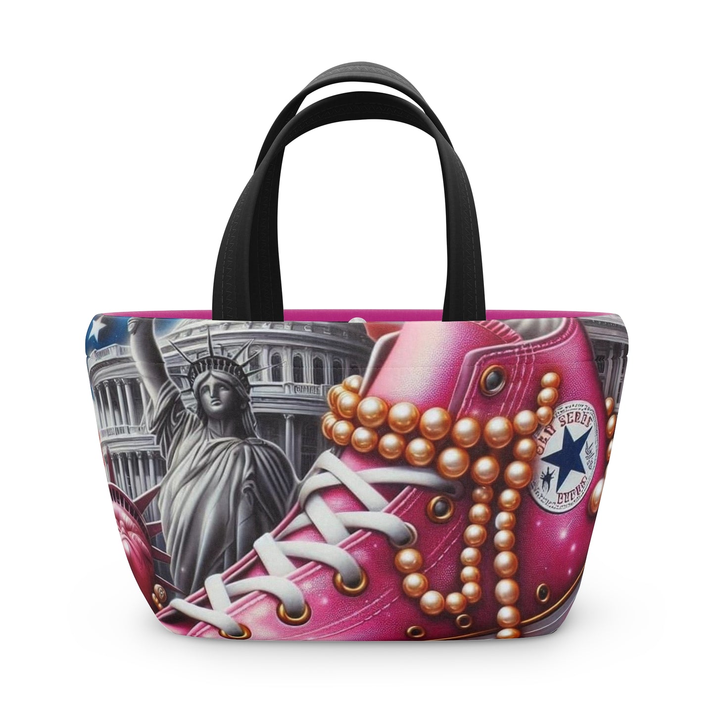 Chucks and Pearls Tote Bag