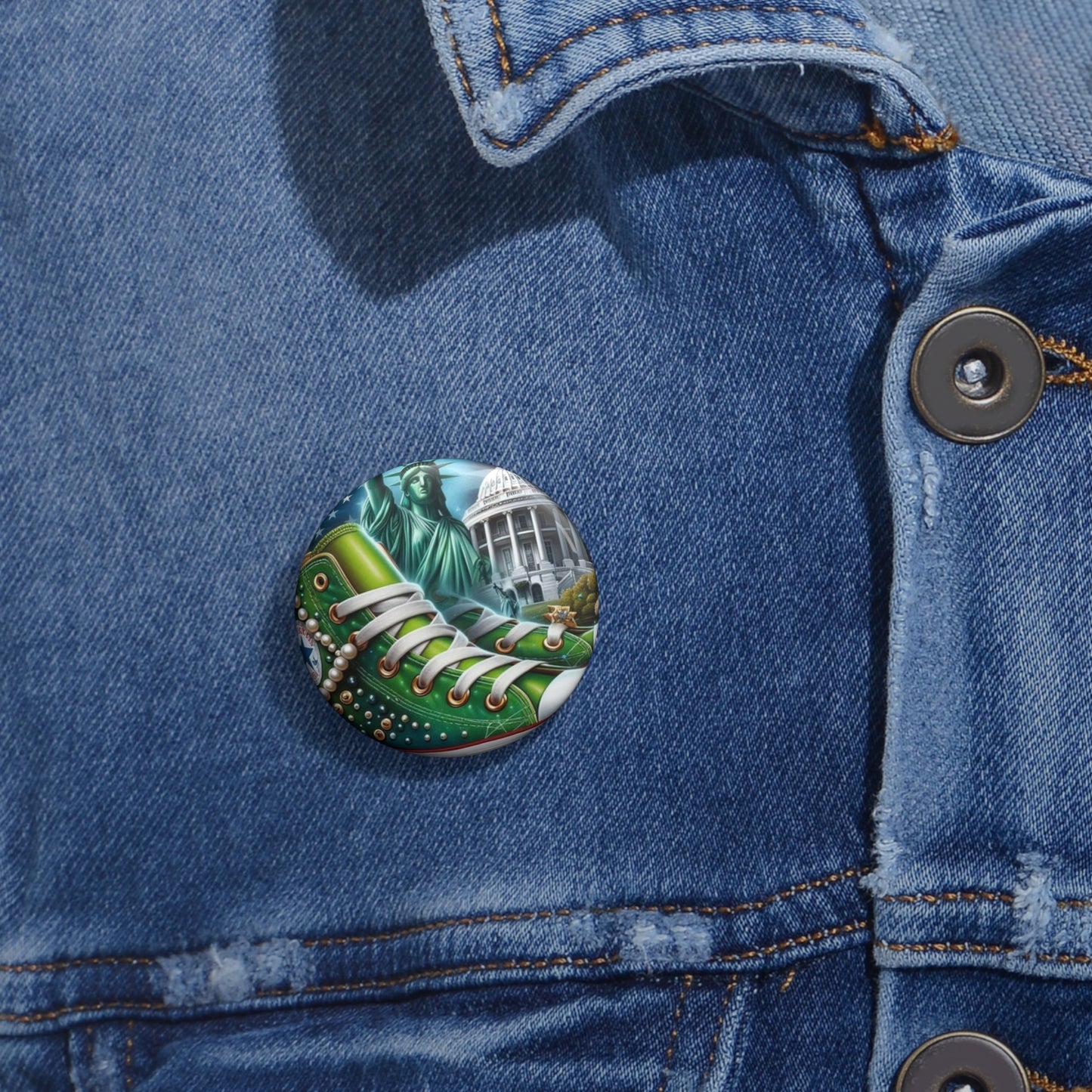 Custom Pin Buttons