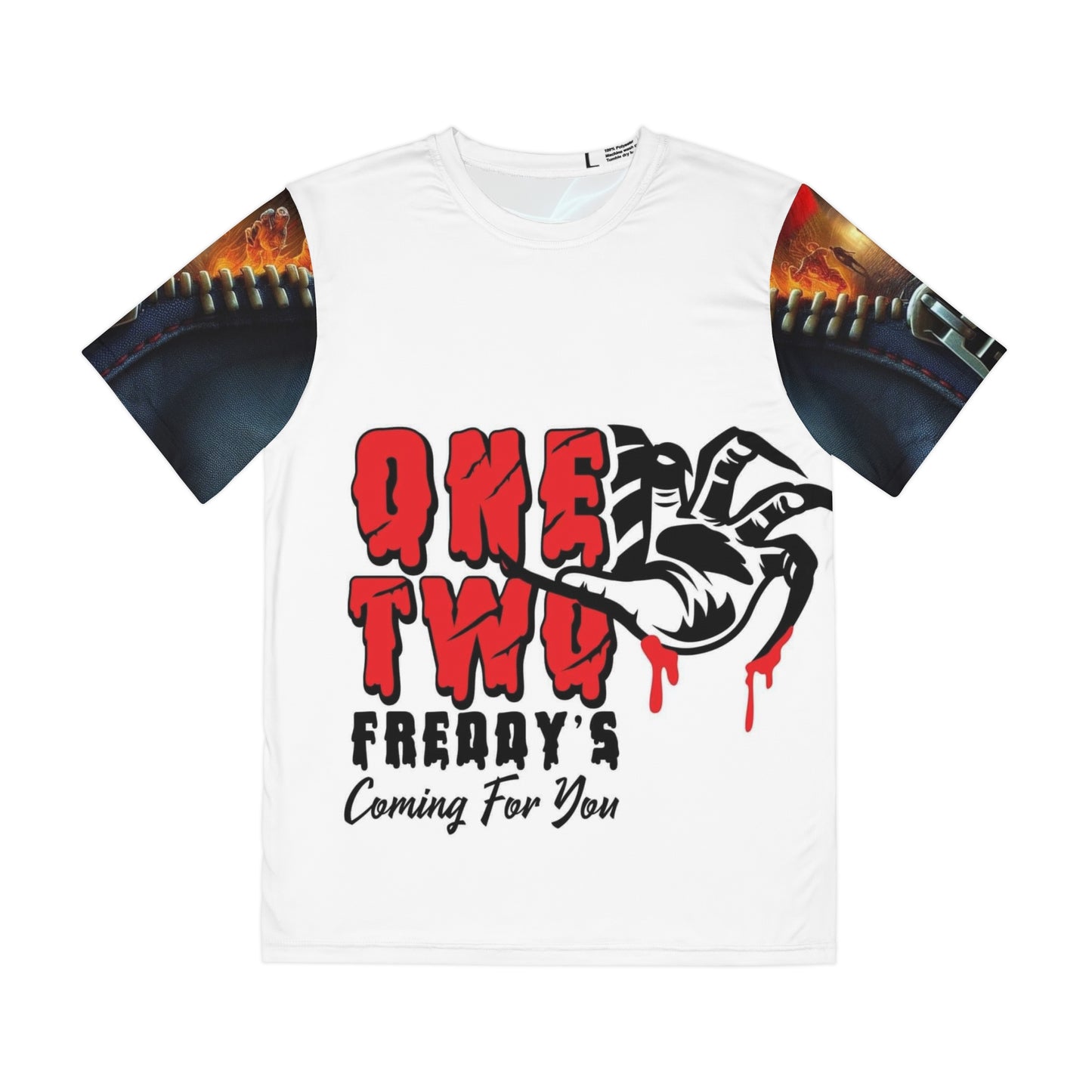 Freddie Kruger Men's Polyester Tee (AOP)