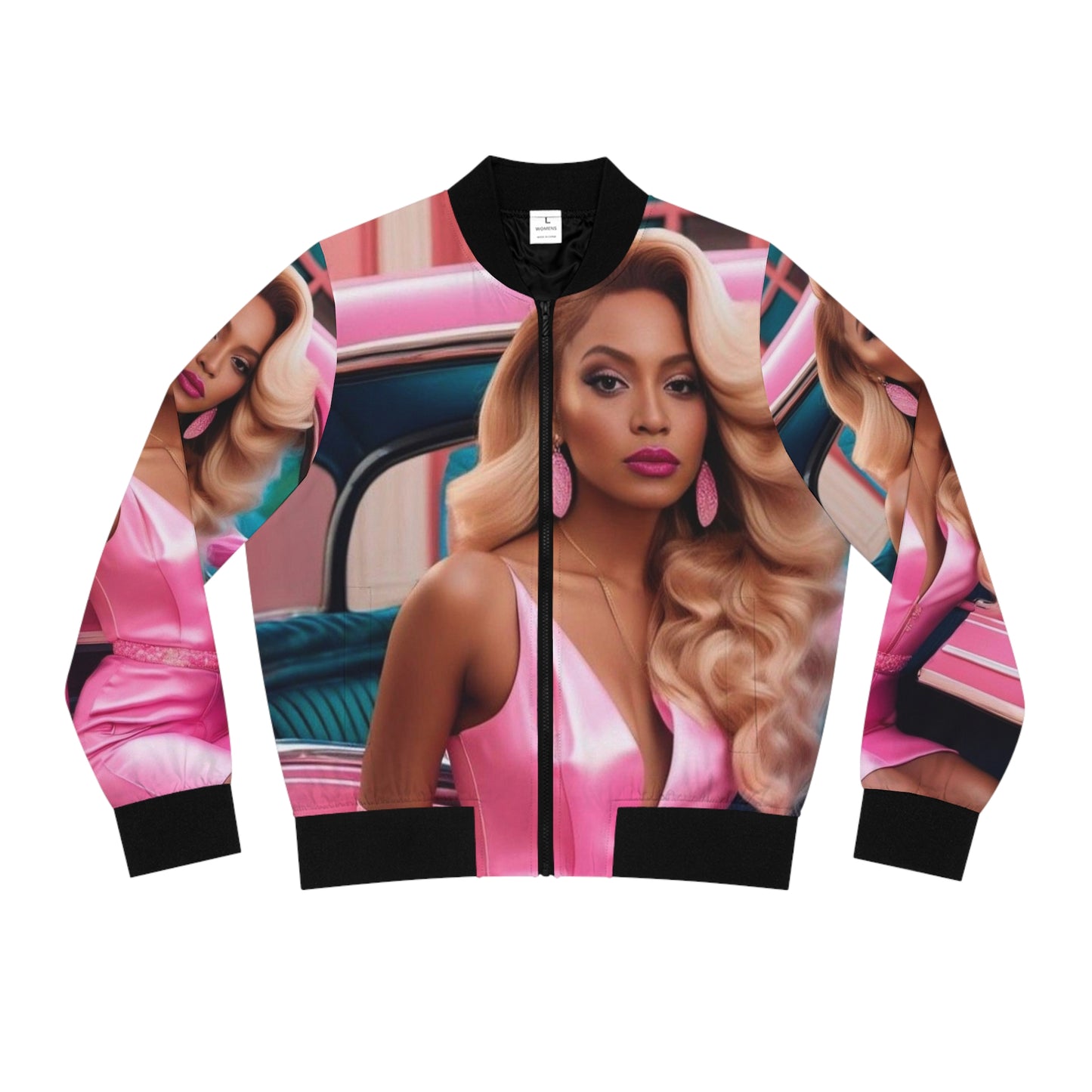 Beyoncé light weight Women's Bomber Jacket (AOP)