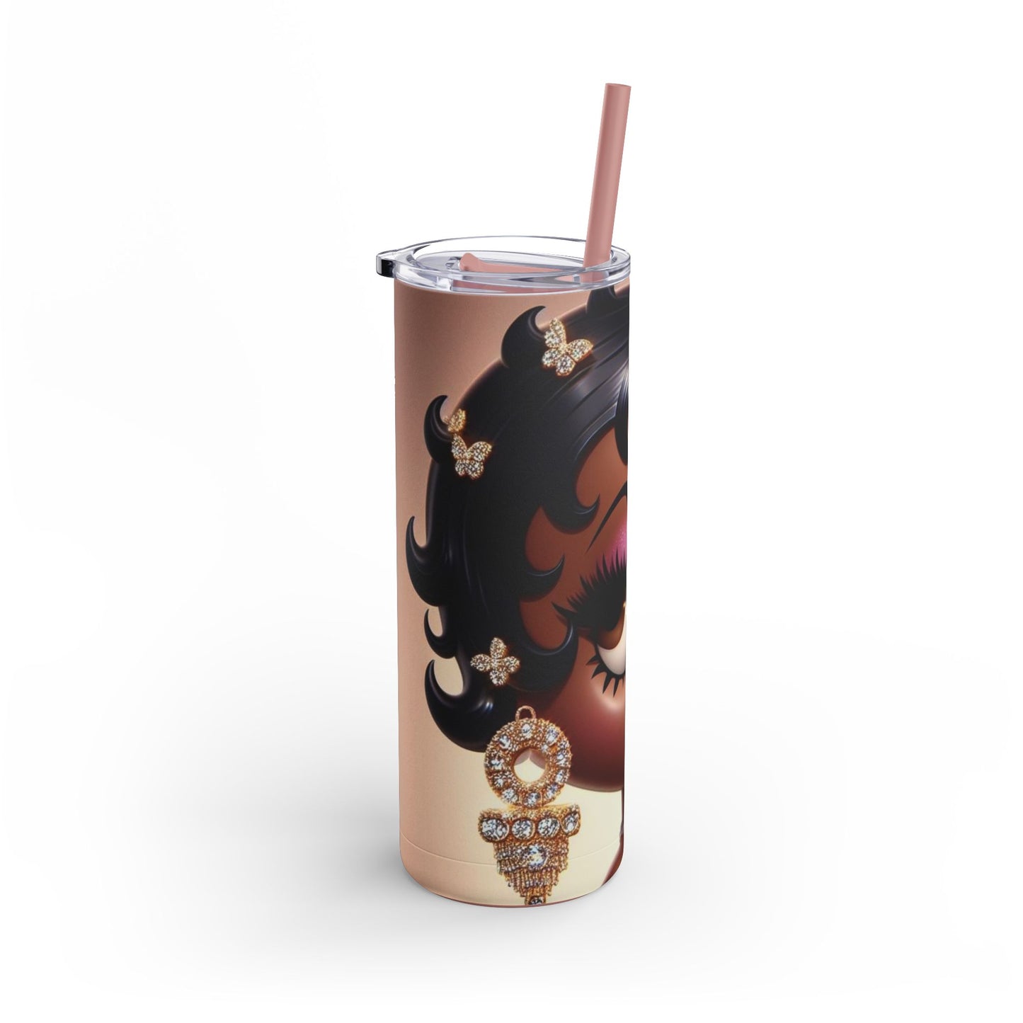 Betty Boop  Skinny Matte Tumbler, 20oz