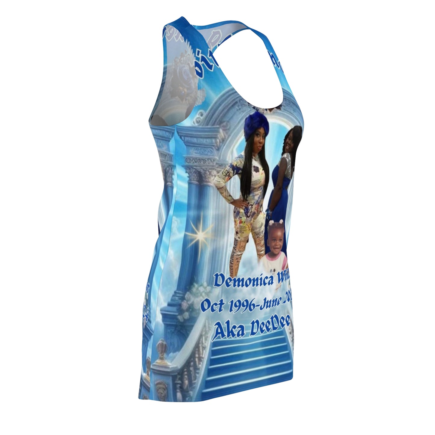 Custom Memorial Women's Dress (AOP)