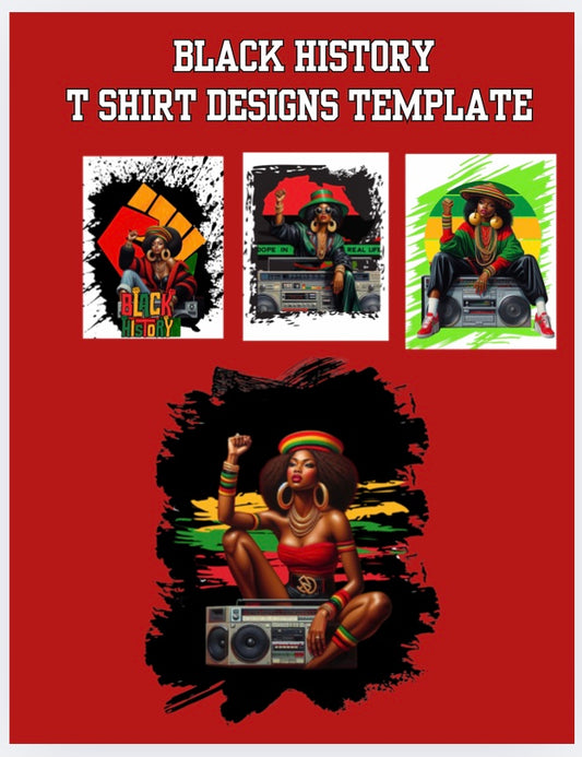 Juneteenth  T shirt Design Template Bundle (10)